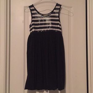 Girls striped dress
